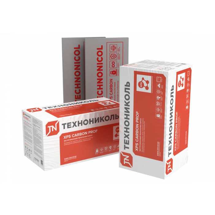 Экструдированный пенополистирол Технониколь XPS CARBON PROF 100х580х1180-L